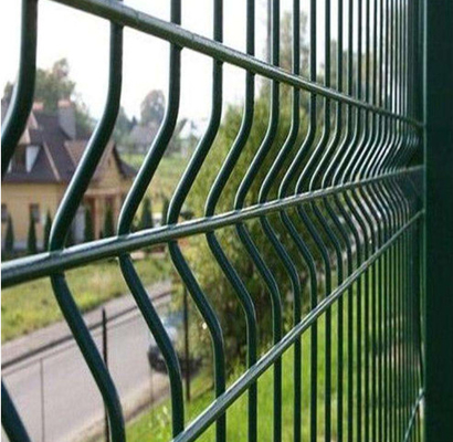 Metal PVC kaplı 3D güvenlik çit kolayca monte
