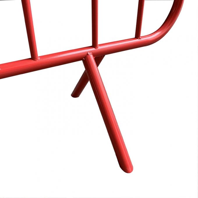 Otoyol Sporları Kalabalık Kontrolü Çit Galvanize Yüzey Tedavisi 3