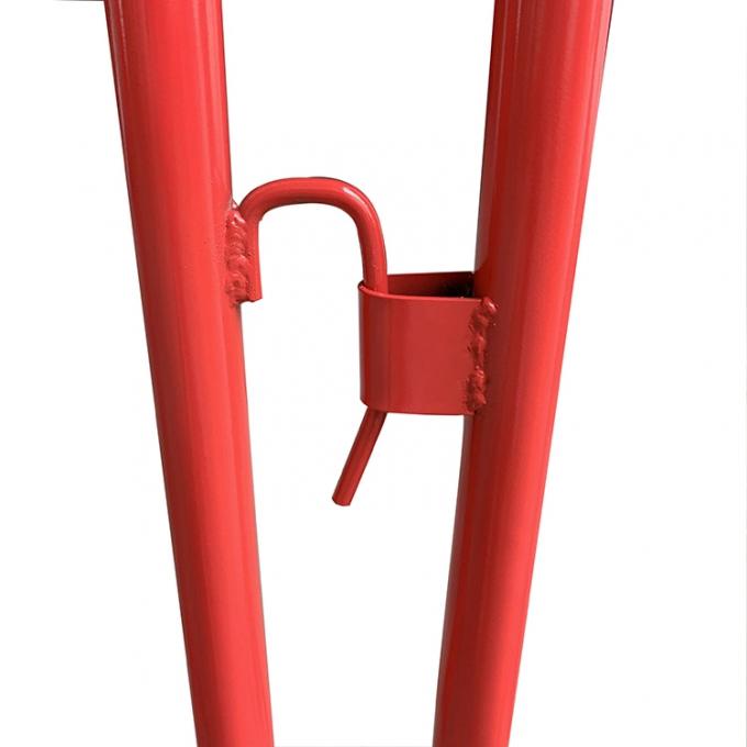 Otoyol Sporları Kalabalık Kontrolü Çit Galvanize Yüzey Tedavisi 4