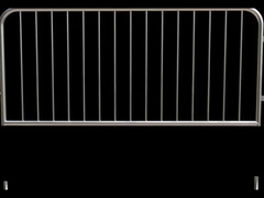 H0.9m Konser Gösteri Kalabalık Giriş Alanlarını Güvencelemek için Çit Bariyerleri