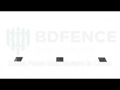 Hırsızlık Önleyici Tırmanma Güvenlik Eskrim 358 Toz Boyalı Şeffaf Görünüm Paneli