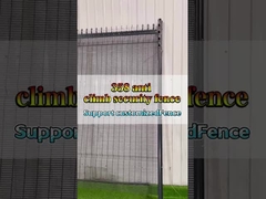 Galvanizli Anti Cut 358 3MM Anti Climb Wire Mesh Çit