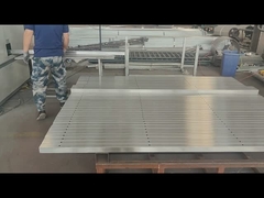 V ağlı koruma çitleri toz kaplama öncesinde cilalama