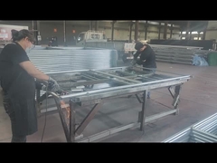 Zincir bağlantı çit çerçeve detayları  Parlatma