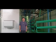 Tozla kaplanmış kare direk