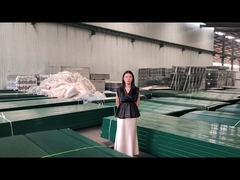 Yağmur ormanı V Mesh Güvenlik Çitleri Kalıp Dayanıklı