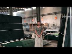 Toz Boya H Direği Şeffaf Görüş Anti Tırmanma