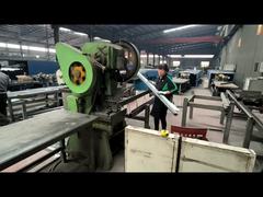 Guadeloupe'e sevk edilen galvanize edilmiş 70*100 mm şeftali direği