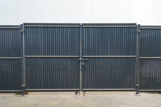 Kalite  1.5m Two Leaf Double Metal Garden Fence Gate Hot Dipped Galvanize fabrika