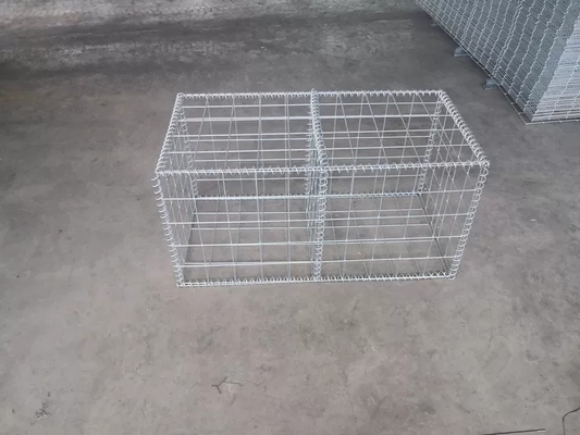 2*1*1 Gabion Çit Sistemi Demir Sıcak Daldırma Galvanizli Tel