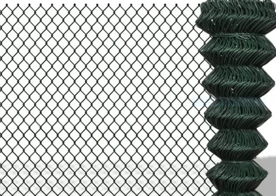 Hayvan Muhafazası İçin Pvc Kaplı 2.0-4.8mm Tel 8 Ayak Zinciri Bağlantı Çiti