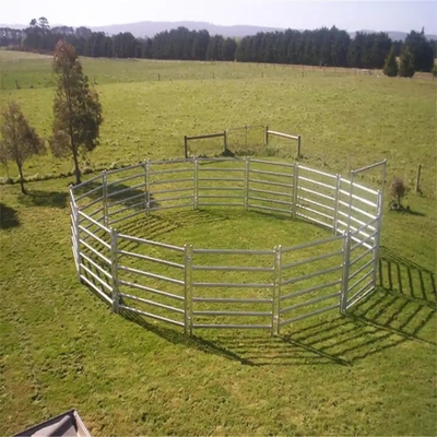 Ucuz galvanizli sığır yard at çit ağıl paneli, sığır paneli