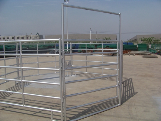Hayvanlık Sığır 1.6m Metal Çiftlik Kapısı Galvanizli Çelik Boru Tasarımı