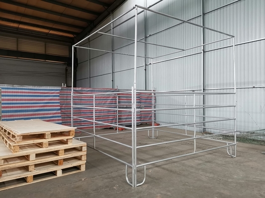30x60mm Galvanizli Sığır Çit Panelleri Ağır Görevli / At Yard Panel