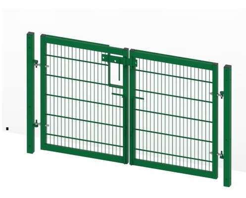 Barut kapalı Çelik Çit Kapısı Ev ve Bahçe Tek Kapı Yüksekliği 1.0-2.4m