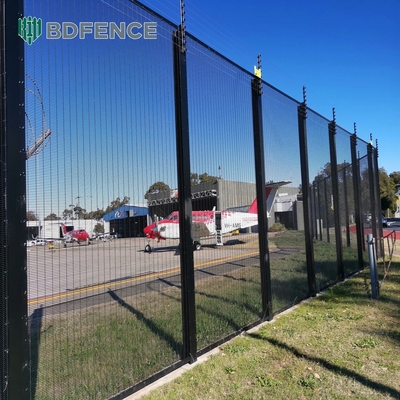 Galvanizli 358 Güvenlik Çit Anti-Tırmanış Isı İşlenmiş