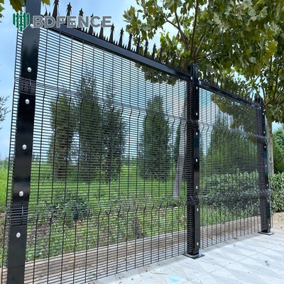 358 tel örgü Clearview metal çelik açık açık güvenlik çit panelleri açık açık