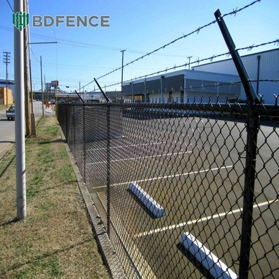 6 9 10 Ölçüm Cyclone Tel Çit 4ft 5ft 6ft 7ft 8ft 10ft Endüstri Galvanizli Zincir Bağ Çitleri Rulo