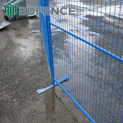 Kanada Pazarı 6 X 10 Ft İnşaat Alanı Hareketli Galvanize Geçici Çit Panelleri
