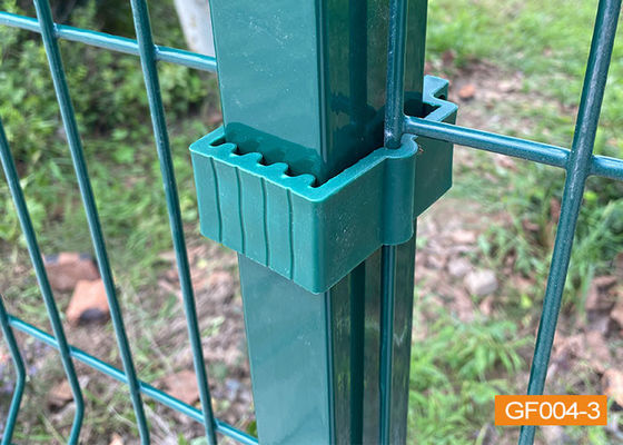 Dikdörtgen Post PE Kaplama 50 * 200mm Hasır Güvenlik Çiti