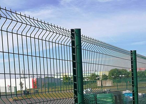 Sürdürülebilir Pvc kaplı 3d Eğri Kaynak Tel Ağı Çit Panel barikat çit