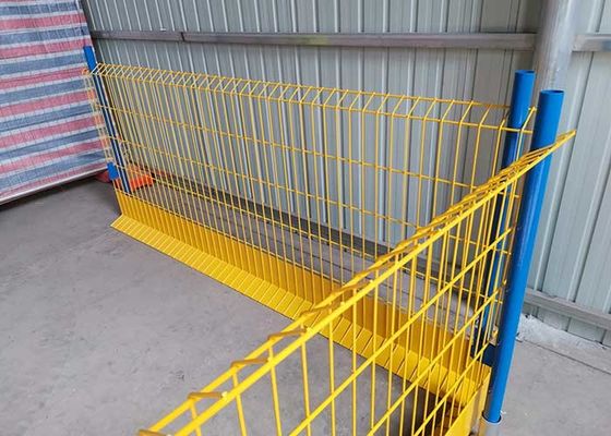 Geçici İnşaat Alanı Kenar Koruma Bariyer Çit Su geçirmez Çelik Tel Kenar Koruma Çit