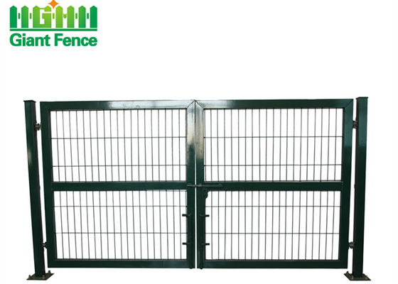 Açık H2.4m Genişletilebilir Metal Bahçe Çit Kapısı