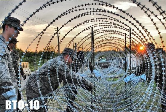 Anti-Rust Concertina Wire Hayvancılık Çit Panelleri