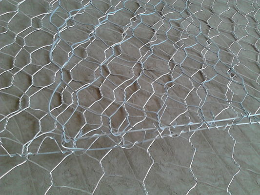 Galvanzied 1.0m Yükseklik Pvc Kaplı Gabion Kutu Tel Güçlü Esneklik Dokuma