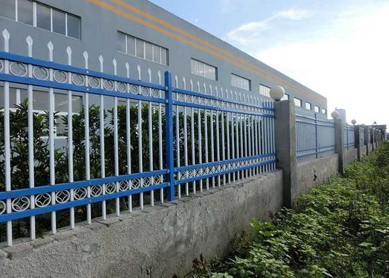 Bahçe Siyah Metal Kavrulmuş Demir Çitler Trellis Metal Demir Alüminyum Tüp