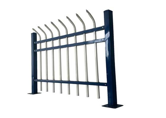 Bahçe Siyah Metal Kavrulmuş Demir Çitler Trellis Metal Demir Alüminyum Tüp