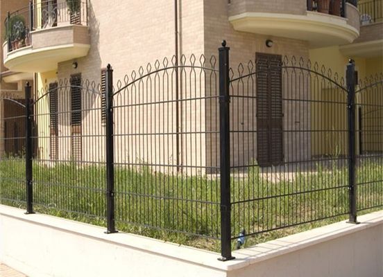 Park için H1.5m Bükme Üstü Kaynak Hasır Çiti