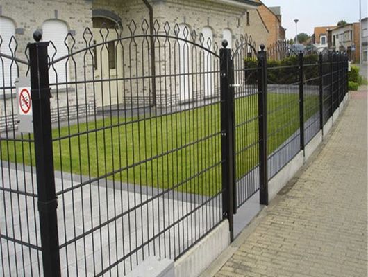Park için H1.5m Bükme Üstü Kaynak Hasır Çiti