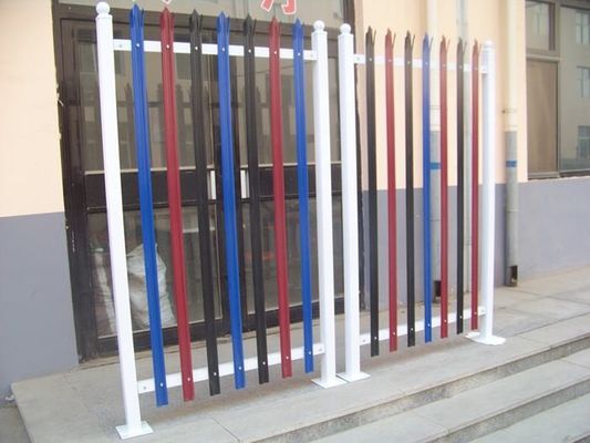 Halka Açık Siteler için toz boyalı Metal Palisade Çit