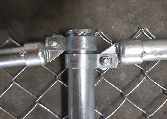 HDG 60 * 60mm 5.0mm Elmas Zincir Bağlantı Çiti