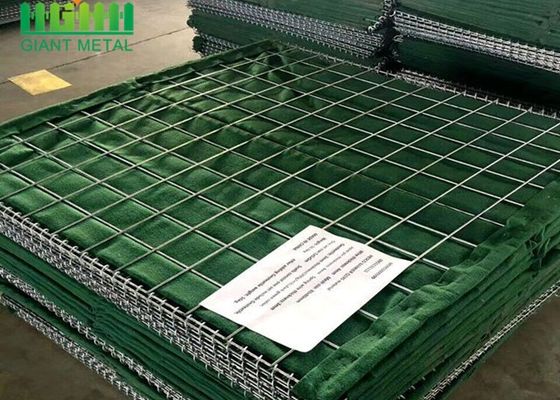 4.0mm Kaynaklı Savunma Tabyası Hesco Patlama Duvarları