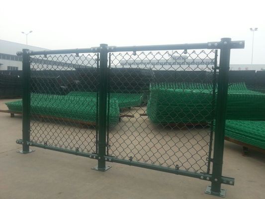 Q195 Sportsfield 50*50mm Plastik Kaplı Elmas Örgü Eskrim