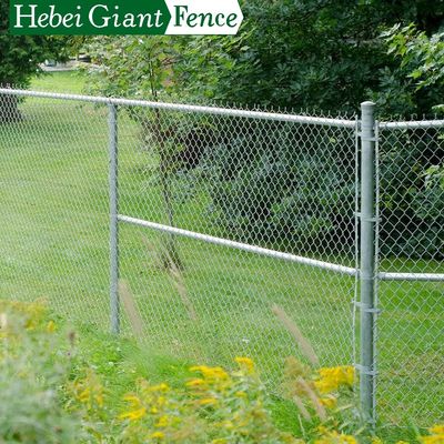 İnşaat için 50 * 50mm Galvanizli Zincir Hasır Çit
