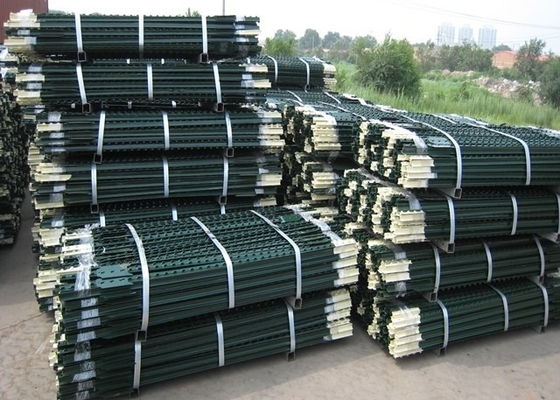 40*-40*4.0mm Çelik T Post Çiftlik Çit Metal 8 Ft 0.95 Lb Per Foot