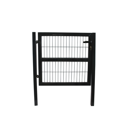 Toz Boya Kaplama Metal Bahçe Çit Kapısı 50x150mm Hasır Tel